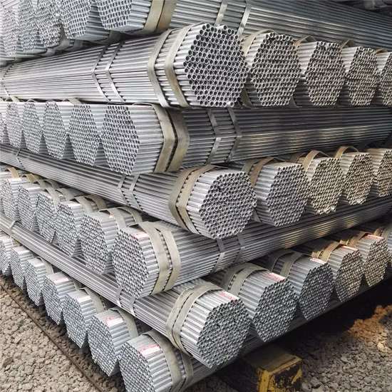 Venta caliente tubo redondo de acero laminado en frío/tubo de acero soldado galvanizado por inmersión en caliente DIN