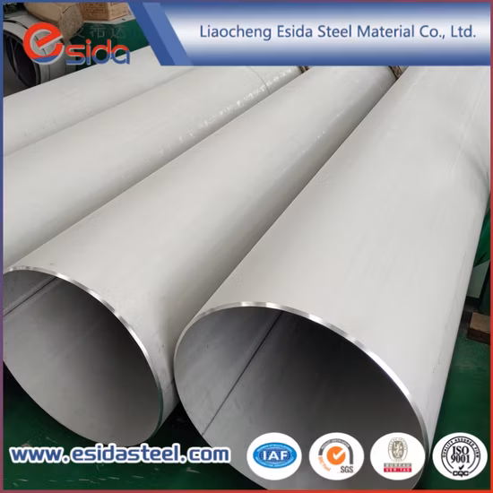Cold Rolled Hot Rolled Stainless Steel Tube Large Diameter Stainless Steel Tube ASTM A213 201 304 304L 316 316L 310S 904L Stainless Steel Pipe for Building