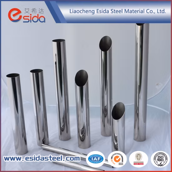 Cold Rolled Hot Rolled Stainless Steel Tube Large Diameter Stainless Steel Tube ASTM A213 201 304 304L 316 316L 310S 904L Stainless Steel Pipe for Building