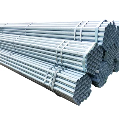 Precio de los fabricantes Tubo de acero galvanizado Tubo de acero sin costura Tubo de acero galvanizado de 20 mm de diámetro