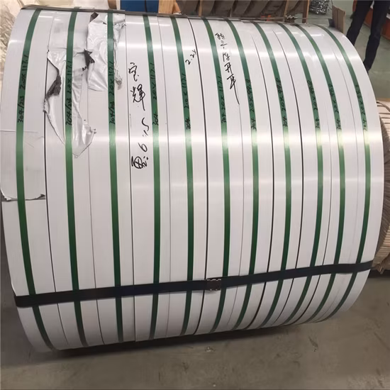 Venta caliente de AISI laminado en frío/en caliente 321 304L 430 201 316 bobina/tira de acero inoxidable precio bajo